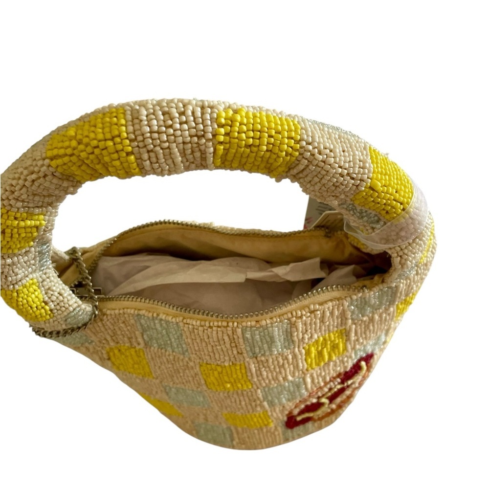 Viral Hand Beaded Fast Food Hot Dog Cola Design Handbag, Cola Charm, India, NWT. - Picture 7 of 7